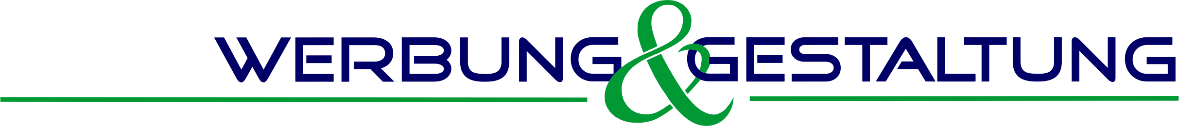 Werbung und Gestaltung Logo